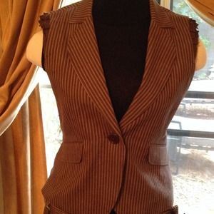 BCBG brown pant suit