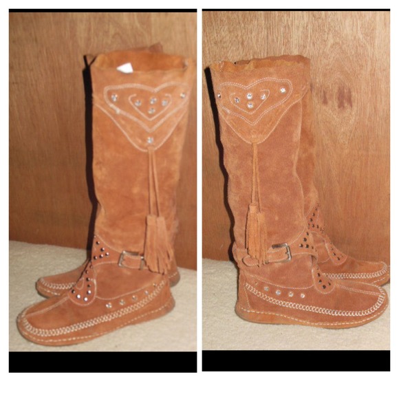 ❌❌HOLD❌❌ Steve Madden moccasin flat boots