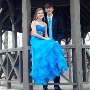 Blue Prom Dress