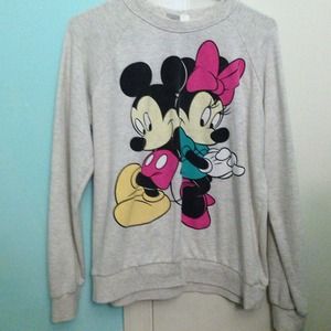 Minnie & Mickey crew neck