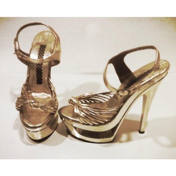 ❗️SOLD ❗️Gold platforms - Picture 2 of 3