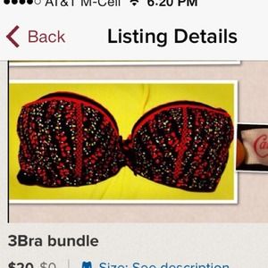 Bundle trade! Strapless Tuxedo like Bra.