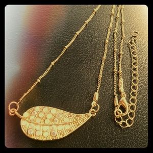 Gold Leaf Necklace