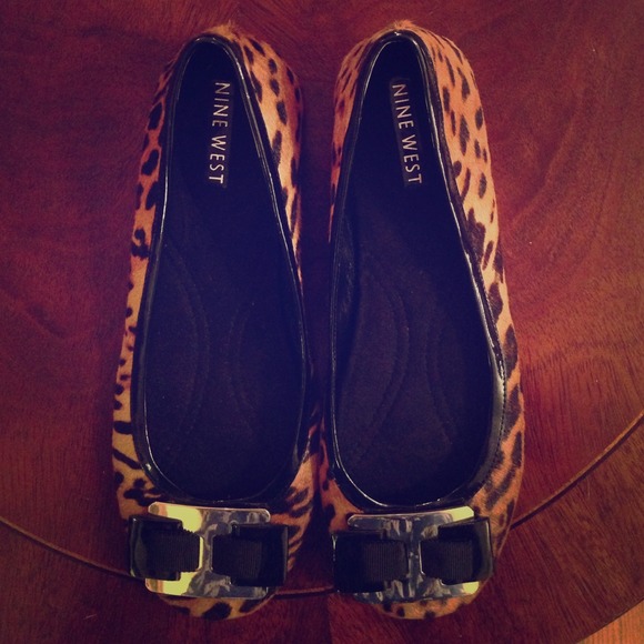 ⭐️NWOT⭐️ Cheetah Nine West Flats