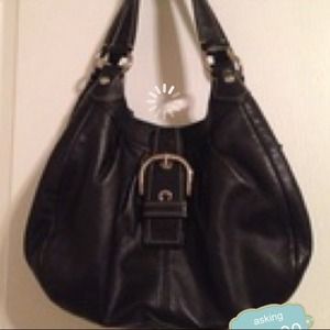 Black coach bag