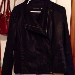 Leather jacket black