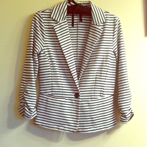 Striped Blazer