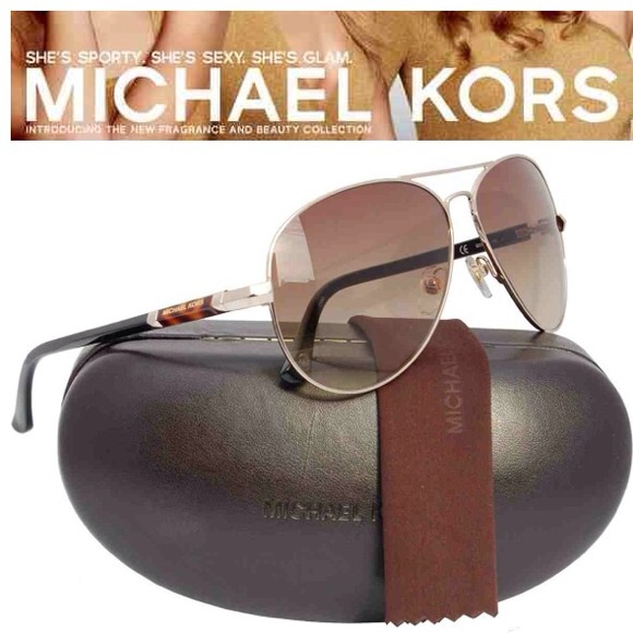 NWT* Authentic Michael Kors Karmen aviator glasses