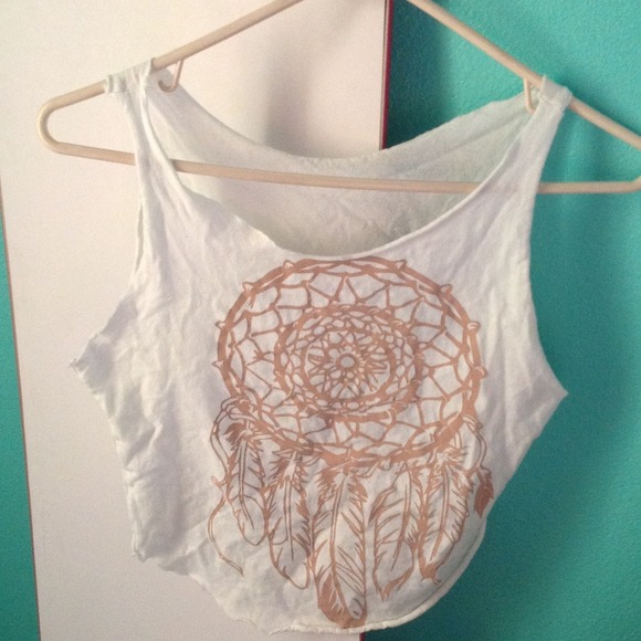 Dreamcatcher brotank crop top