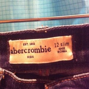 Abercrombie Kids Distressed Jeans