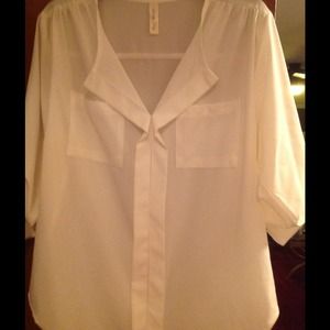 White comfy blouse reserved