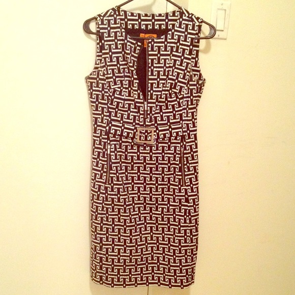 Worn once- Tory Burch dress with attached belt