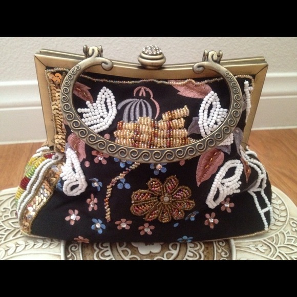 Beaded handbag