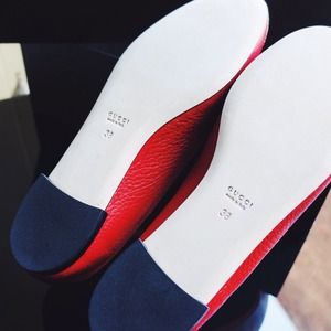 Gucci Shoes - Gucci Red Ballet Flats Gucci Shoes - Gucci Red Ballet Flats