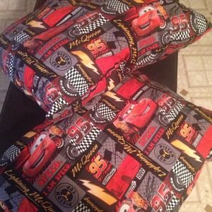 Cars Lightning McQueen pillows