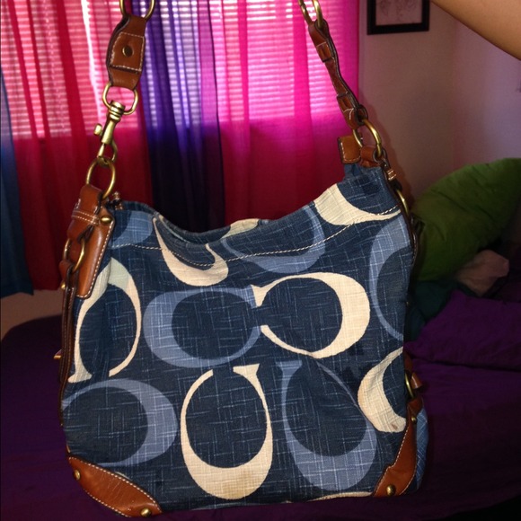 Coach jean purse 😍