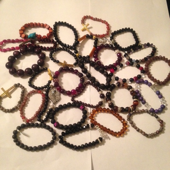 Handmade beaded bracelets. - Picture 2 of 2