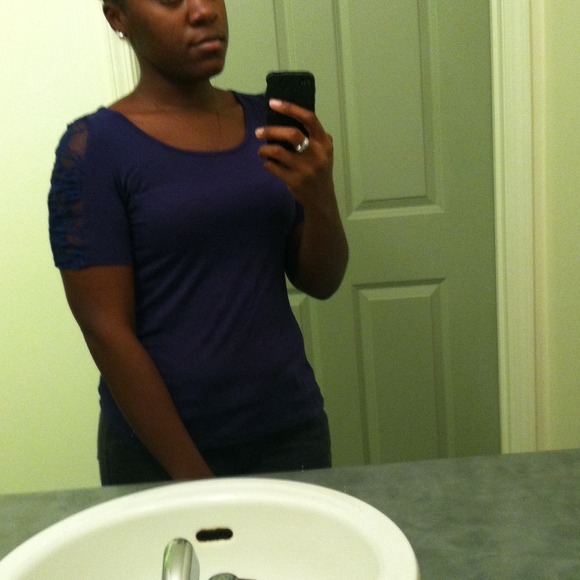 New Sale. Navy blue T-shirt