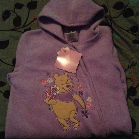 Winnie the Pooh fleece suit