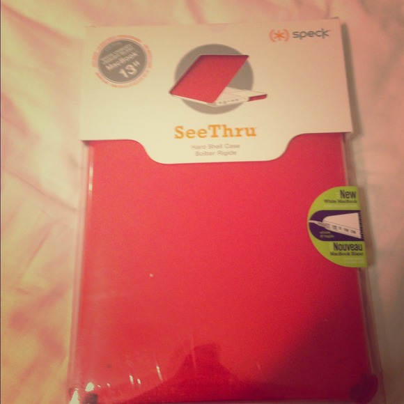 Red MacBook Pro Speck Case