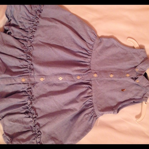 SOLD. Little Girls Polo Dress