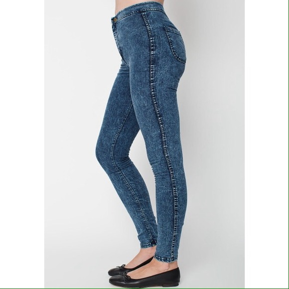 SOLD❌American Apparel Acid Wash Easy Jeans