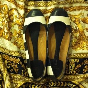 Kate spade striped flats RESERVED FOR coplandmj :)