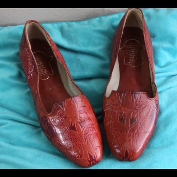 Chic leather hand painted safari animal loafers - Picture 4 of 4