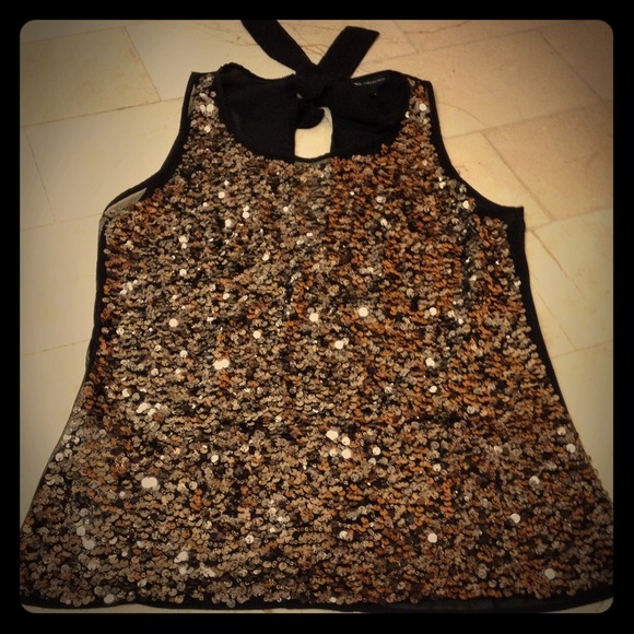 Sequin tank, new without tags