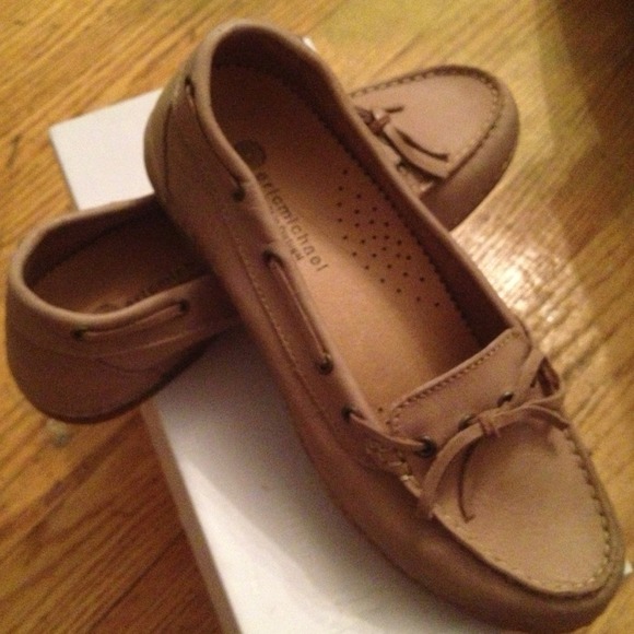 Eric michael pink leather lisbon loafer