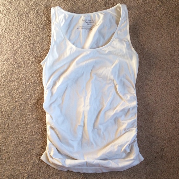 ❌SOLD ON VINTED❌ White maternity tank