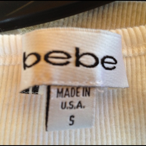 🔴SOLD bundled🔴Bebe muscle tank - Picture 4 of 4