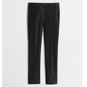 J. Crew bi-stretch wool pants - Black