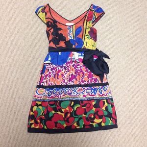 Anthropologie silk dress