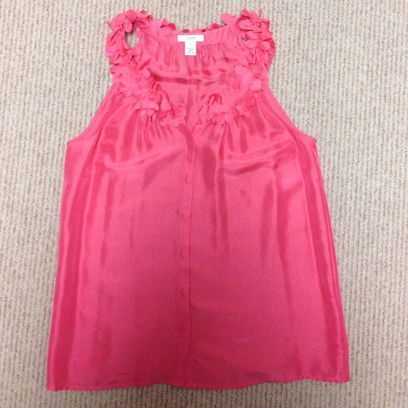 SOLD Jcrew petal sleeveless top