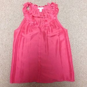 SOLD Jcrew petal sleeveless top