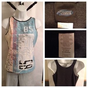 Work out tank  and fleece jacket bundle