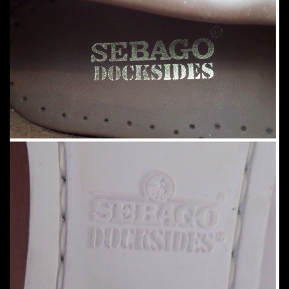 🔴SOLD🔴SEBAGO DOCKSIDES Brown Leather Boat Shoes - Picture 4 of 4