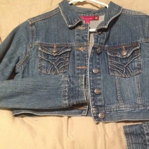 Crop Jean Jacket