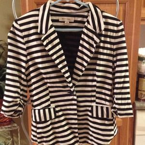 Stripped blazer