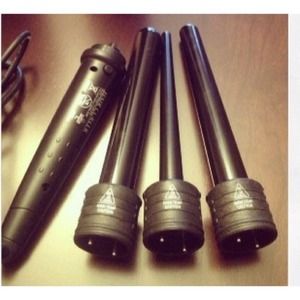 3p Herstyler curling wand set