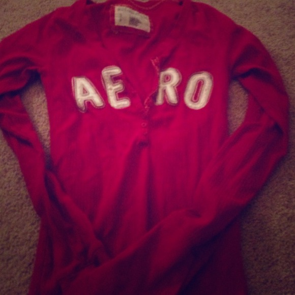 Red aero shirt