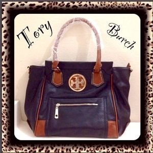 🍁SOLD🍁🍂 Black & brown handbag🍂🍁