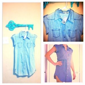 Light Blue Jean Dress