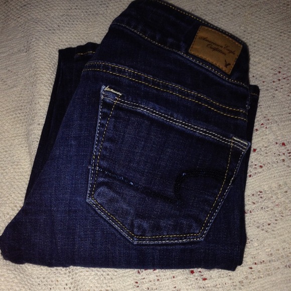 American Eagle Skinny kick jeans size 0