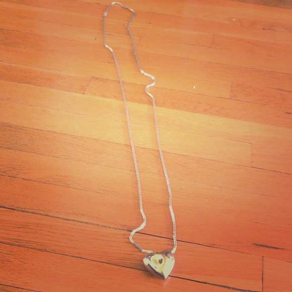 Antique heart necklace
