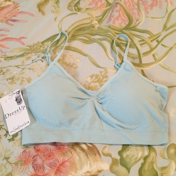 Baby blue bandeau bra padded bundle 🌟🌟