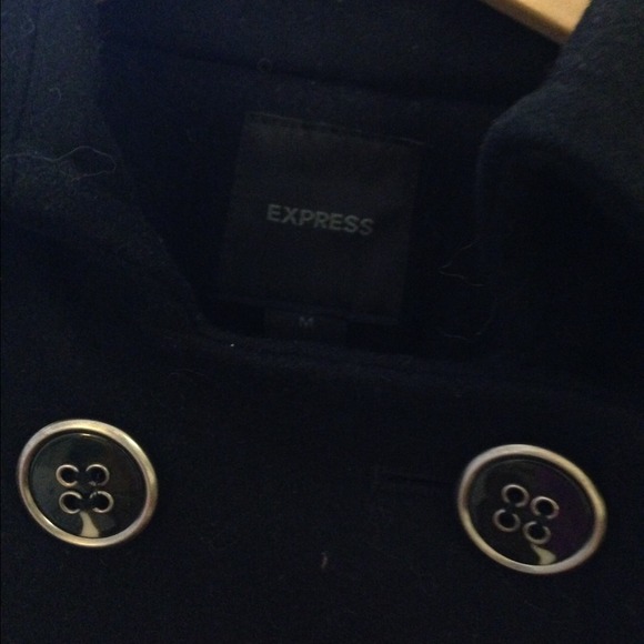 Express wool blend coat - Picture 3 of 4