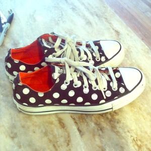 Polka Dot Chuck Taylor's!!