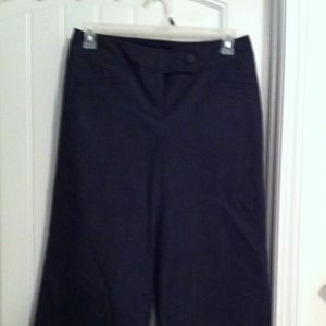 Denim color dress capris